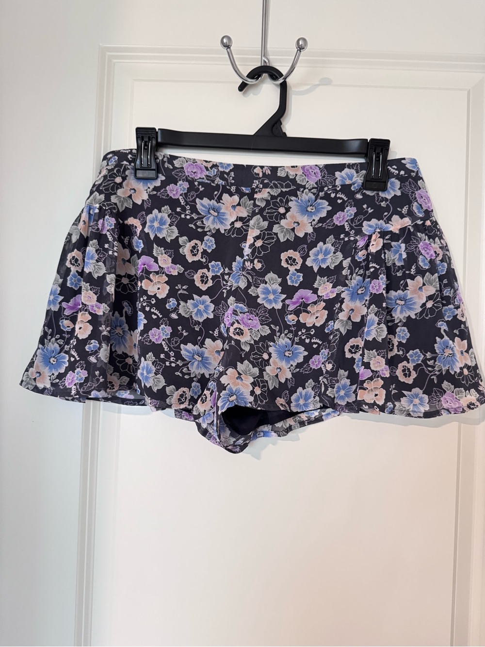 Free People Floral Flowy Shorts